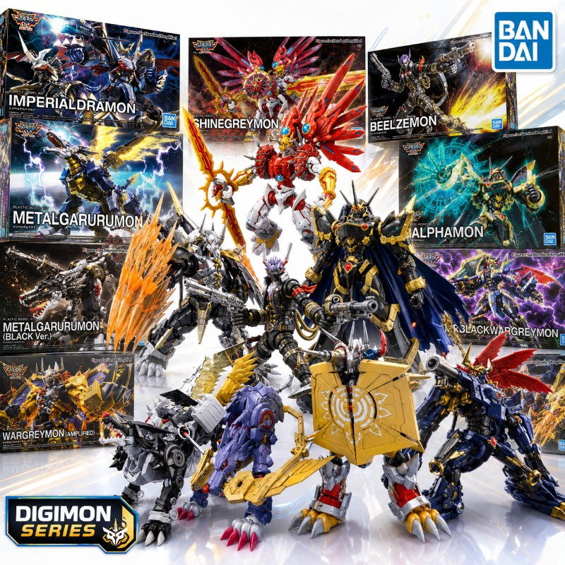 Model Kit Imperialdramon - Bandai Originale Digimon Figure-rise Standard Amplified