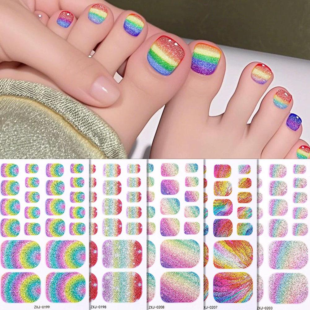 Waterslide Decal Paper - Adesivi per unghie dei piedi con