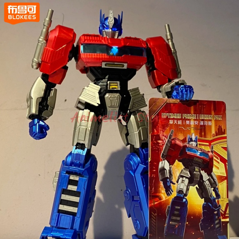 Model Kit Transformers Blokees - Blokees Transformers One Optimus Prime Action