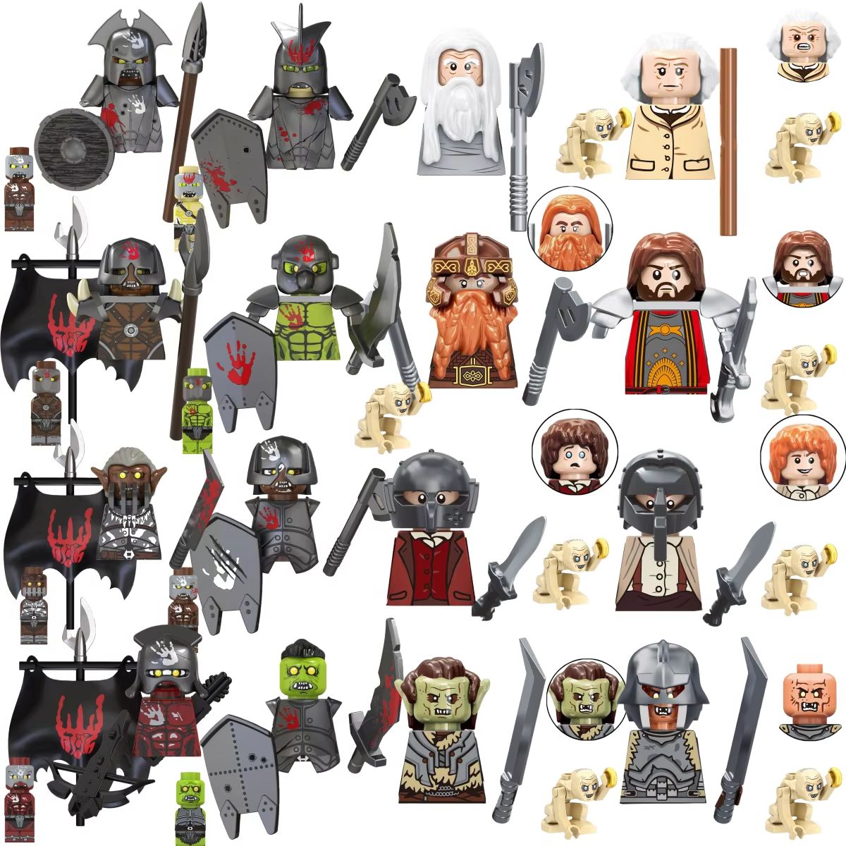 Model Kit Box - Blind Box TV6410 Mini Action Figure