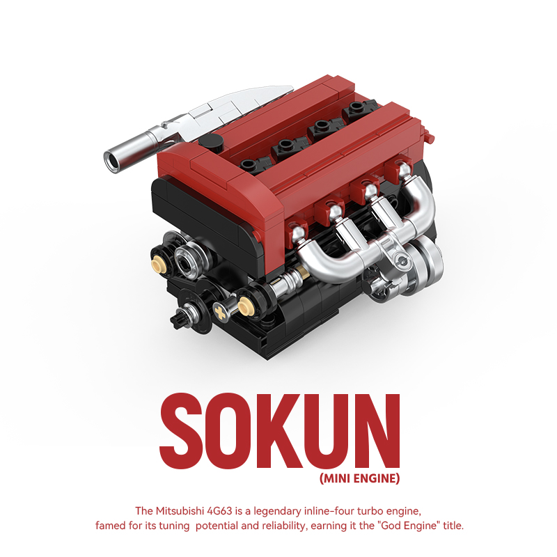 Model Kit Brands - Kit di costruzione di mini motori,