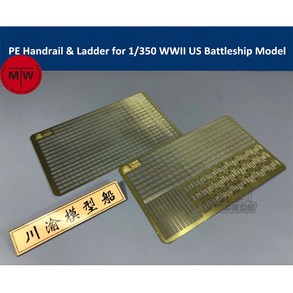 Photo Etch Brass - Corrimano e scala in PE fotoincise