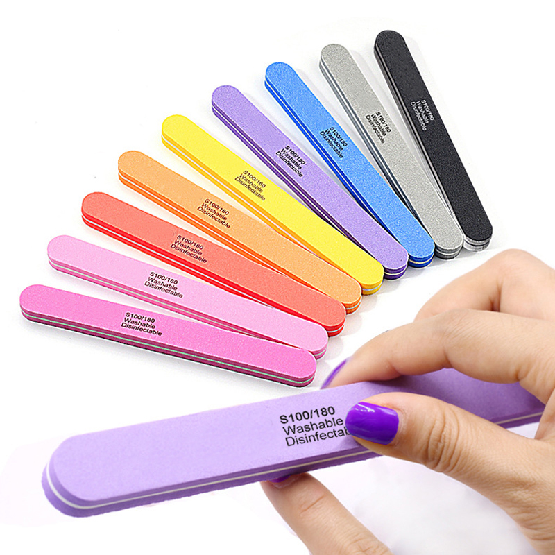 Sanding Stick Set - 10 pz/lotto Lime Per Unghie Professionali
