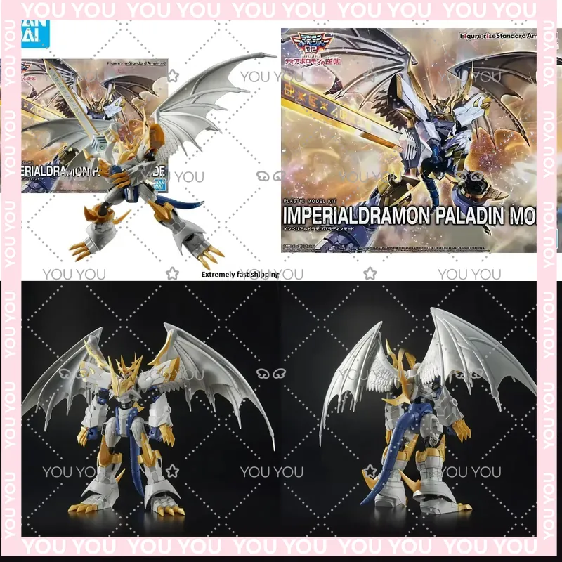 Model Kit Imperialdramon - Kit Action Figure Amplified Digimon Adventure
