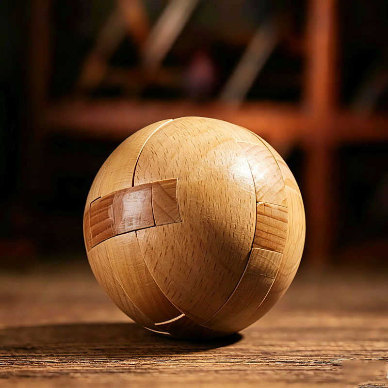Model Kit Wood - Classico Puzzle in Legno a Forma
