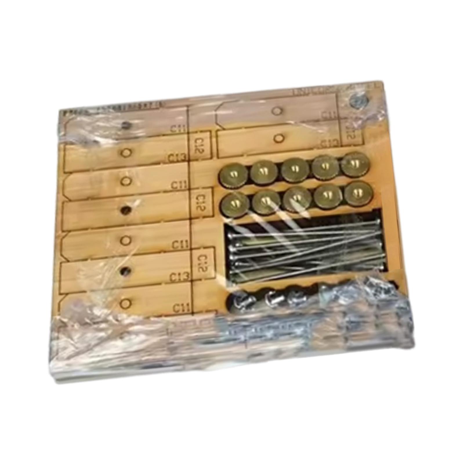 Model Kit Wood - Morsetti per chiglia di modelli di