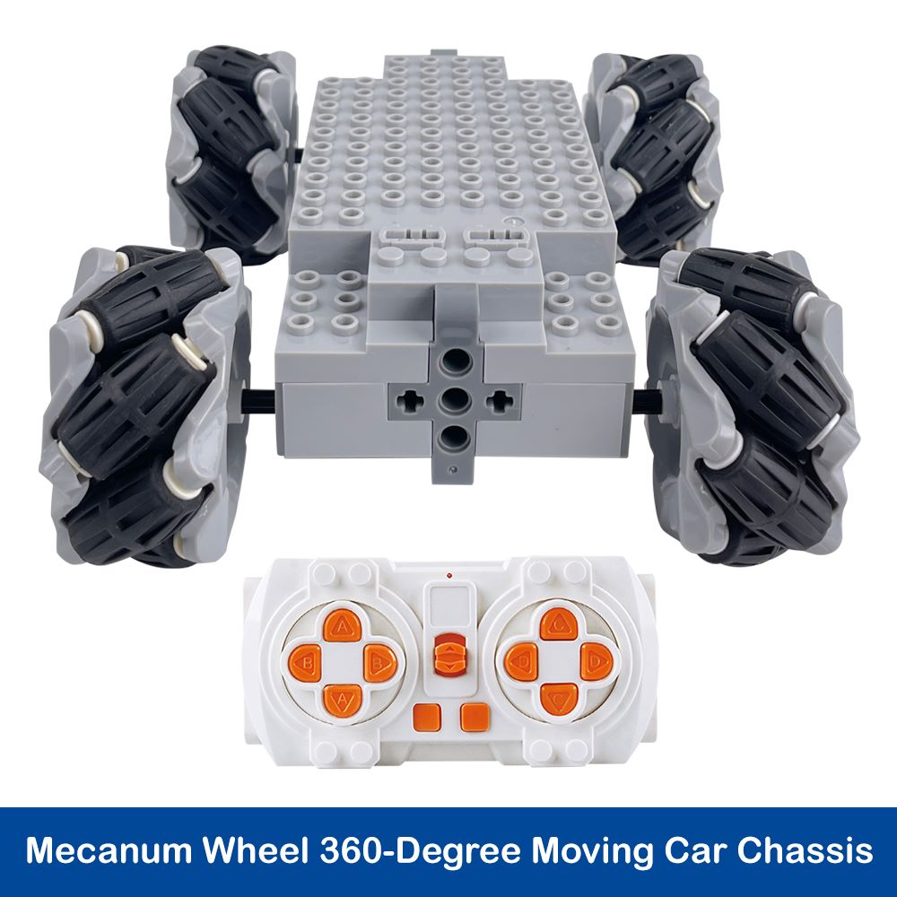 Model Kit Lancelot - Kit ruota Mecanum 4WD - 360