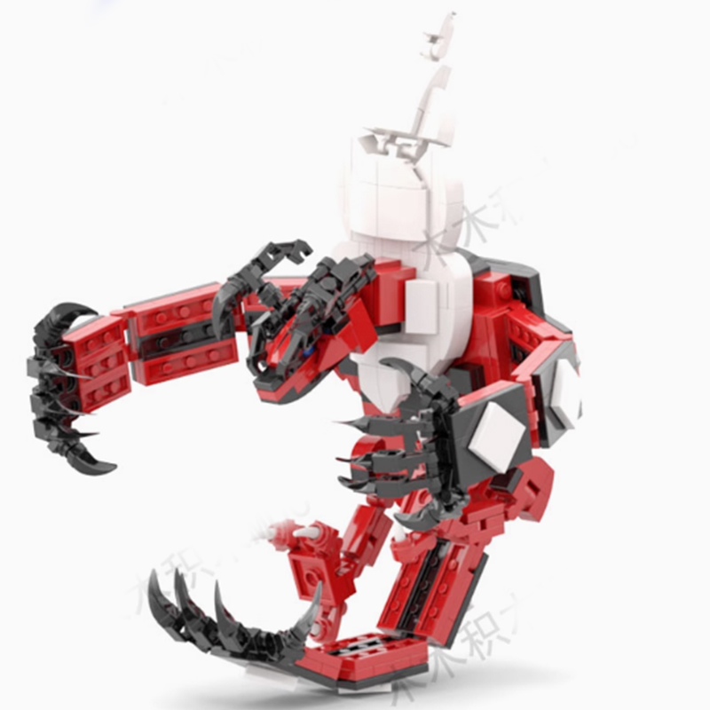 Model Kit Yveltal - MOC Anime Figure Building Blocks Modello