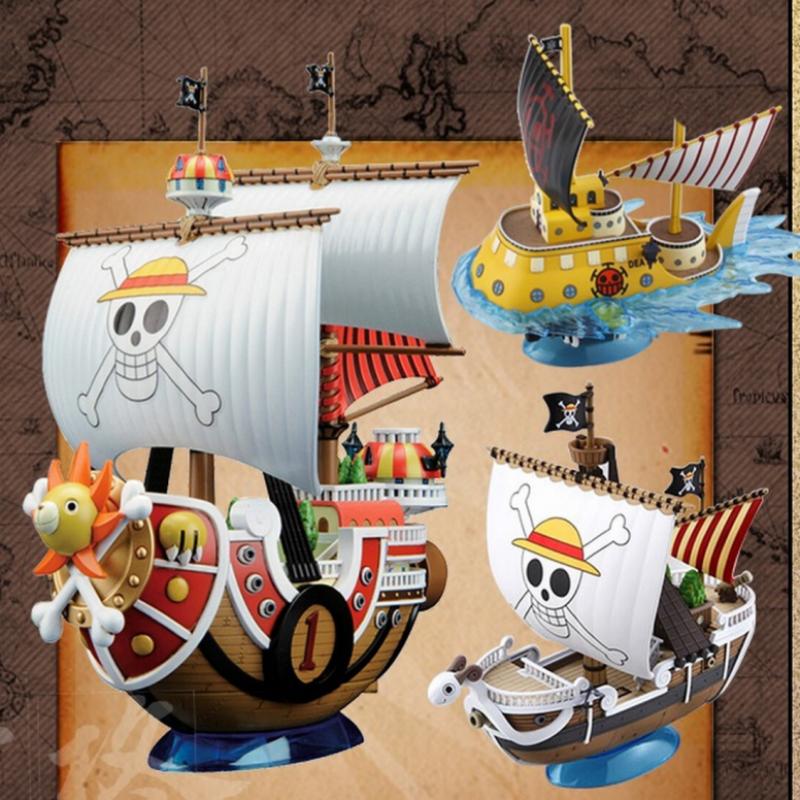 Model Kit One Piece Going Merry - Modellino Nave Pirata Thousand Sunny Going