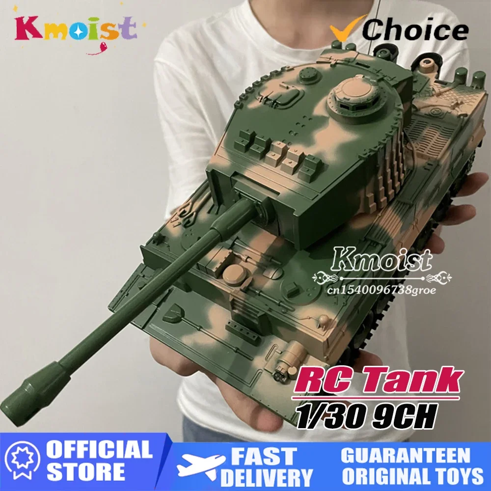 Model Kit Tank - Carro armato RC 2.4G 1/30 telecomando