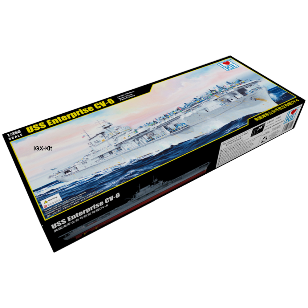 Model Kit Uss Enterprise - MERiT 65302 Modellino in Scala 1/350