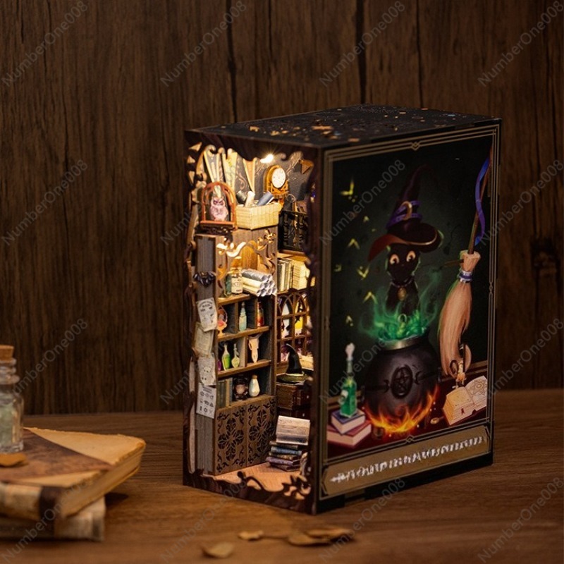 Modello di libreria in legno f - Model Kit Wood recensione e prezzo