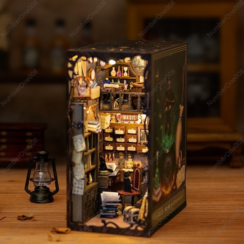 Modello di libreria in legno f - Model Kit Wood recensione e prezzo