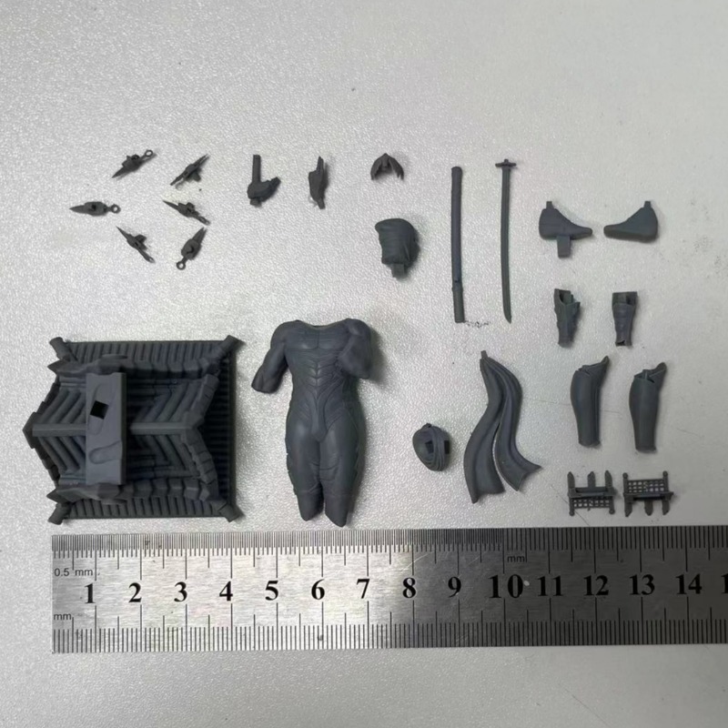 1/24 Miniature Black Robe Ninj - Model Kit Baki recensione e prezzo