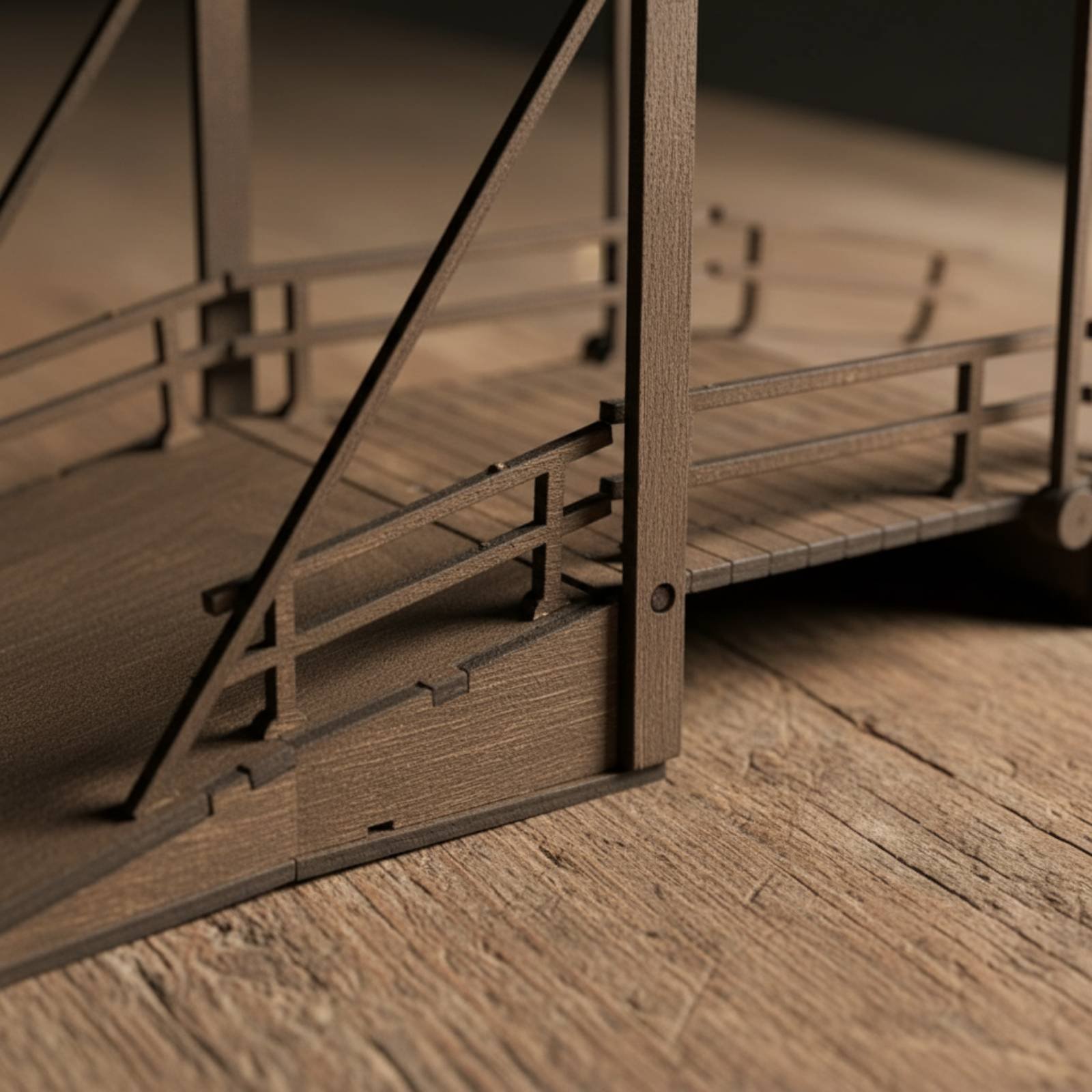 Modello di Ponte Retrattile in - Model Kit Wood recensione e prezzo