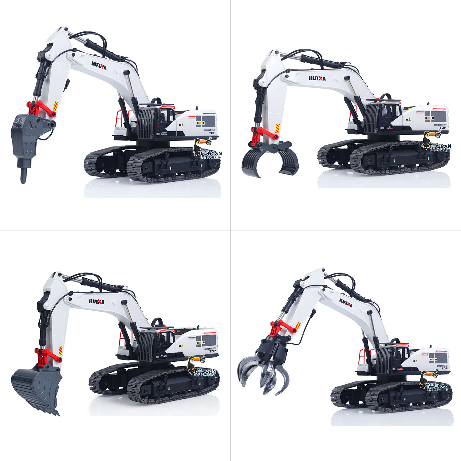 RC Escavatore 1/14 HUINA Metal - Model Kit Excavator recensione e prezzo