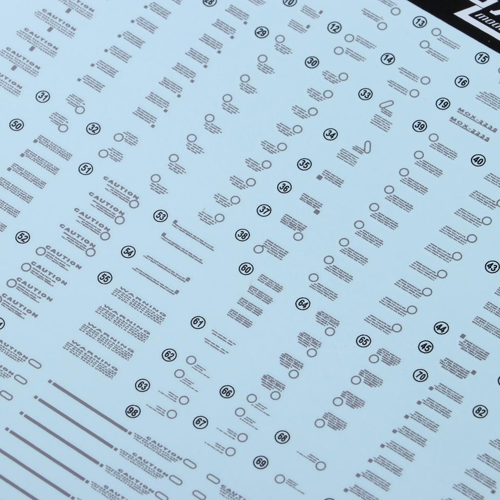 Adesivi per Modellini in Carta - Waterslide Decal Paper recensione e prezzo