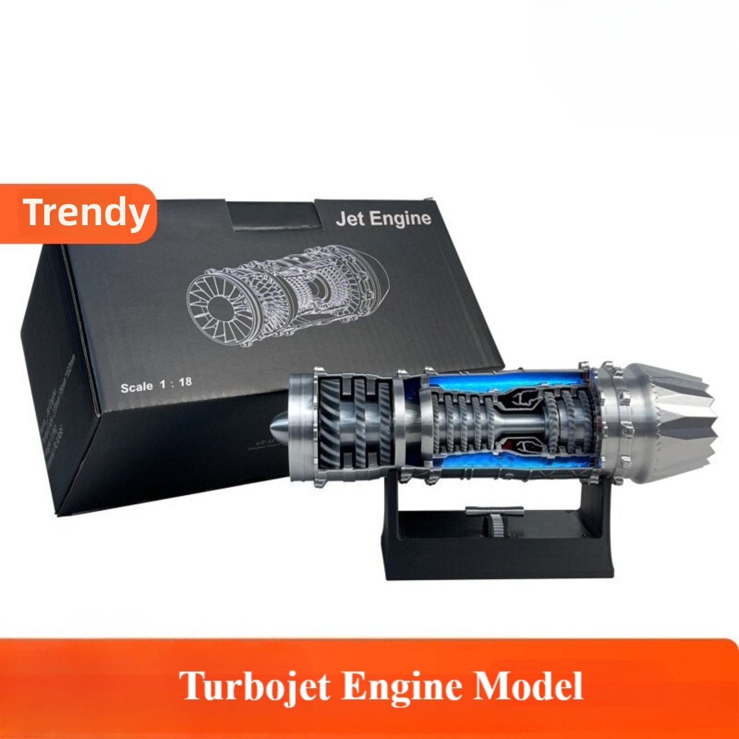 Kit modello motore micro J35 F - Model Kit Jet Engine recensione e prezzo