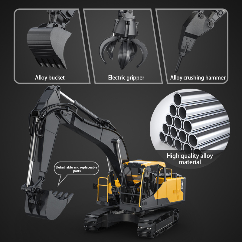 Double E E598 EC160E 1:16 E593 - Model Kit Excavator recensione e prezzo