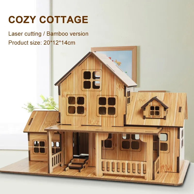Puzzle 3D in Legno: Kit Fai-da - Model Kit Wood recensione e prezzo