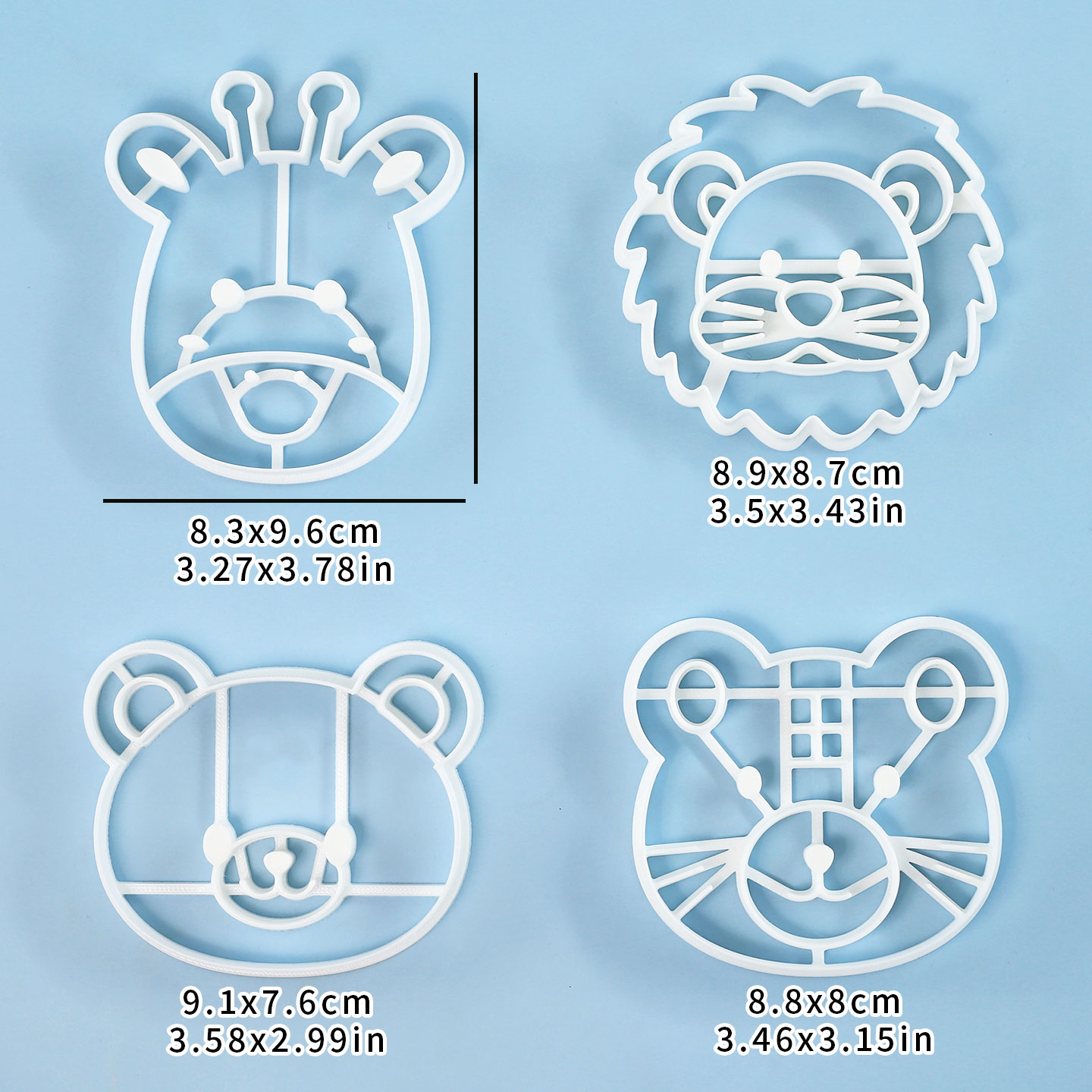 Set di 4 Tagliabiscotti a Form - Model Kit Tank recensione e prezzo