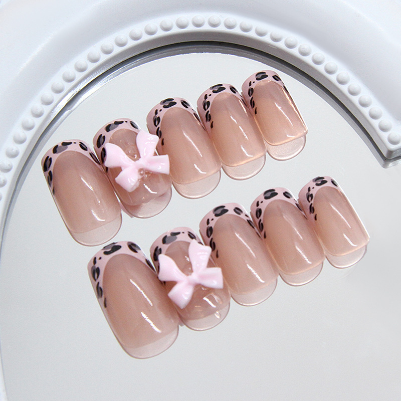 Unghie finte quadrate rosa con - Sanding Stick Set recensione e prezzo