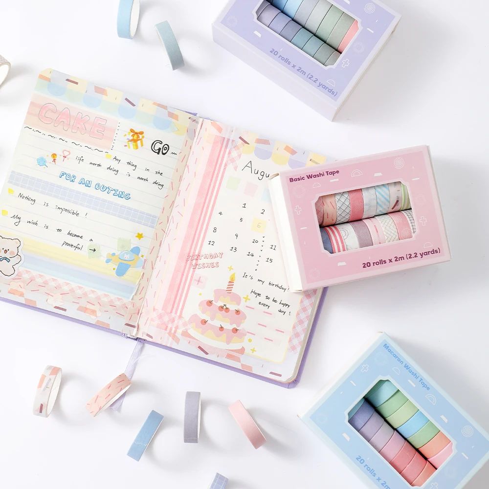 Set di 20 rotoli di nastri Was - Masking Tape Thin recensione e prezzo