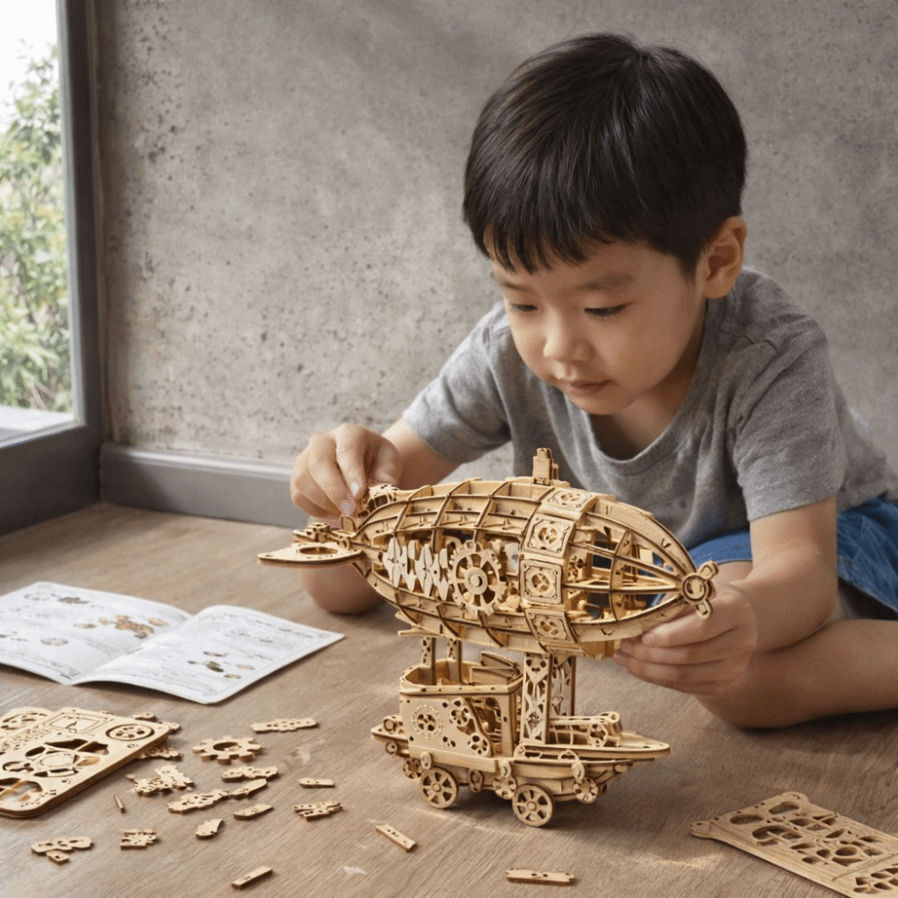 Modello di Dirigibile in Legno - Model Kit Wood recensione e prezzo