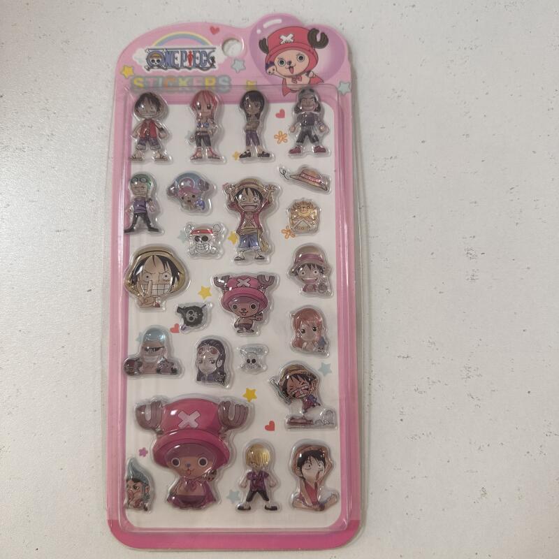 Adesivi 3D in rilievo One Piec - Model Kit For Girls recensione e prezzo