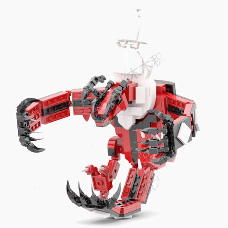 MOC Anime Figure Building Bloc - Model Kit Yveltal recensione e prezzo