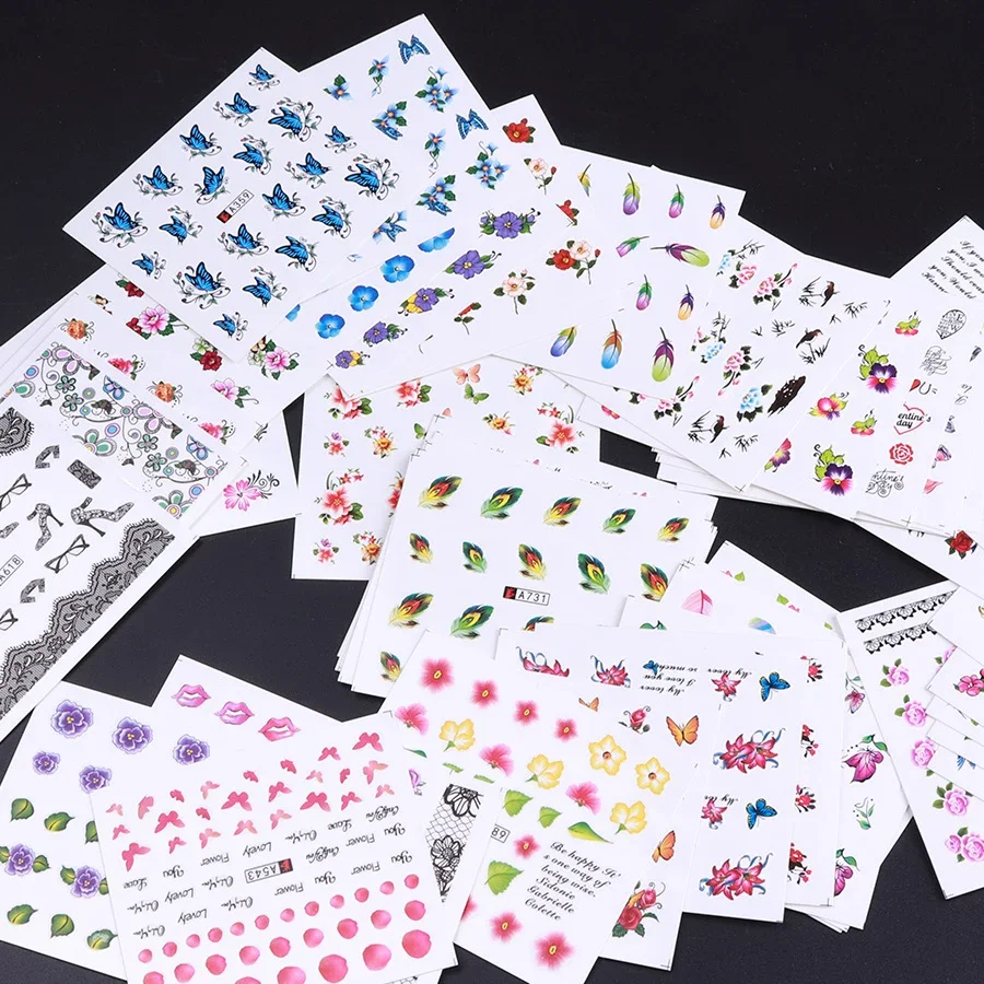 50 Pezzi Adesivi per Unghie co - Waterslide Decal Paper recensione e prezzo