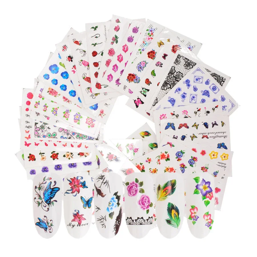 50 Pezzi Adesivi per Unghie co - Waterslide Decal Paper recensione e prezzo