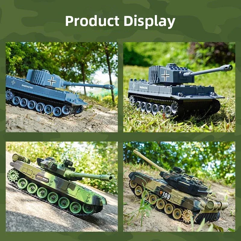 Carro armato RC 2.4G 1/30 tele - Model Kit Tank recensione e prezzo