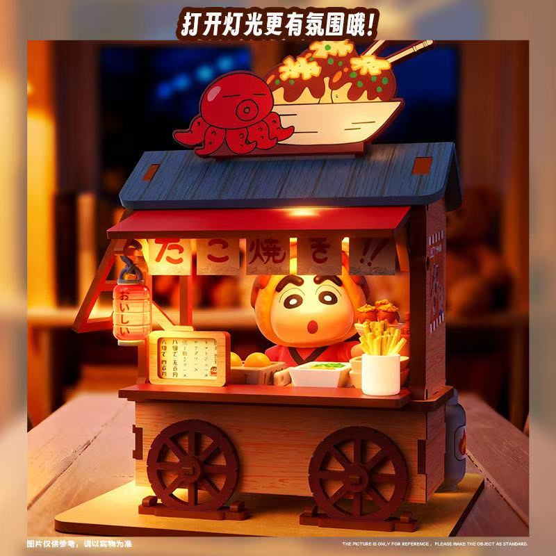 Crayon Shin-chan Food Cart Bli - Model Kit Wood recensione e prezzo